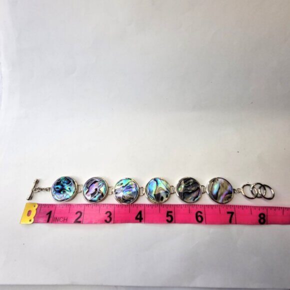 Unique Abalone Biwa Shell Bracelet - Picture 12 of 14